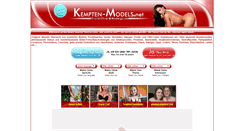 Desktop Screenshot of kempten-models.net